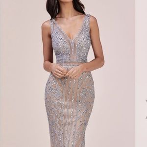 Andrea and Leo Sparkling Evening Gown